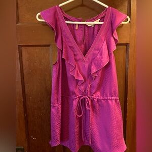 Rebecca Taylor silk top in like new condition size 8